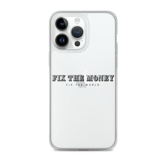 Fix the World iPhone Case