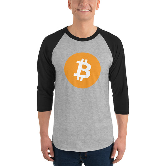 3/4 sleeve Bitcoin shirt