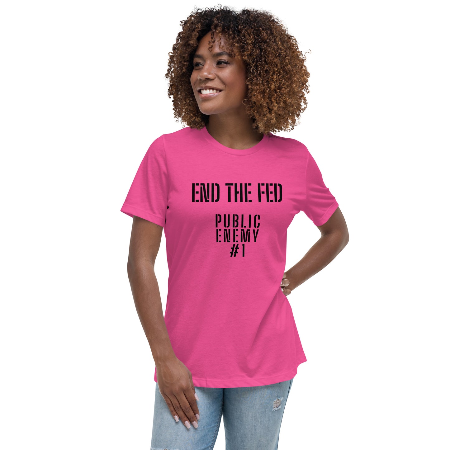 Women's Public Enemy #1 Relaxed T-Shirt